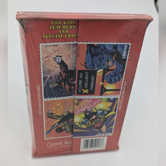 1995 Marvel Comics X-Men Valentines Cards - Picture 4 of 4
